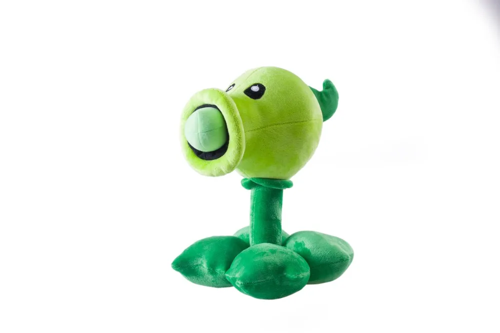 30 см Растения против Зомби Плюшевые украшения игрушки chomper Новые Растения против зомби 2 фигурка горох Подсолнух Дыня мягкая плюшевая игрушка