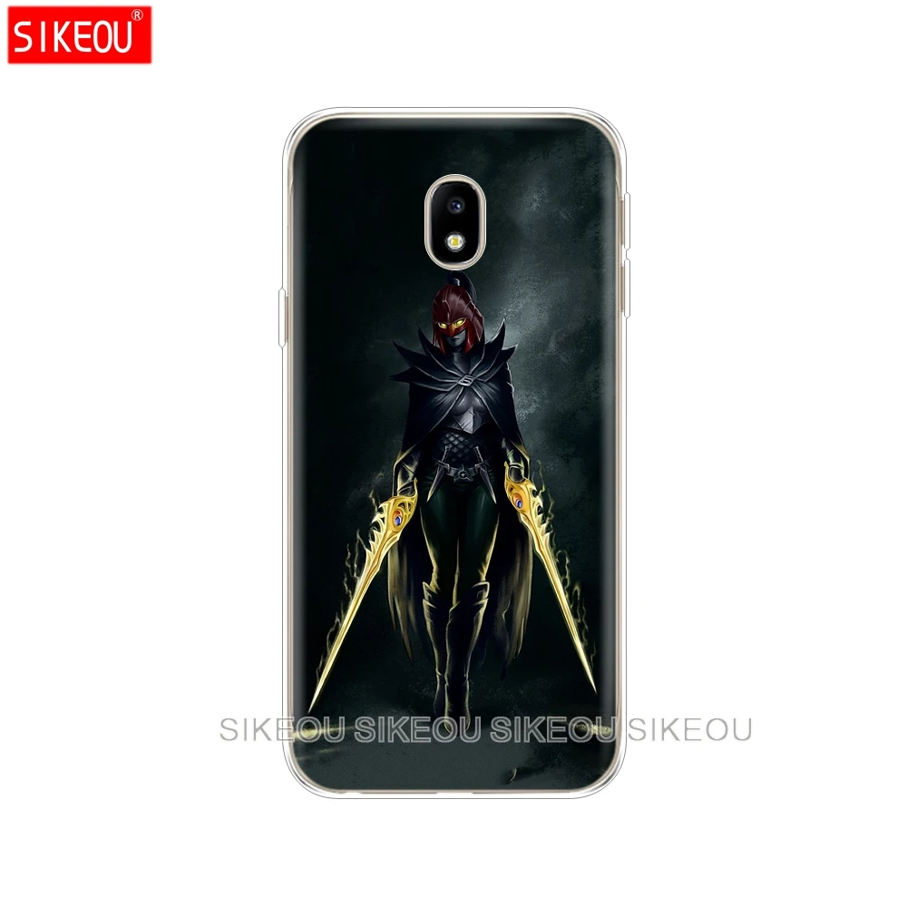 Силиконовый чехол для телефона Samsung Galaxy J3 J5 J7 2017 J330 J530 J730 PRO j2 2018 Shadow Fiend Dota 2|Бамперы|