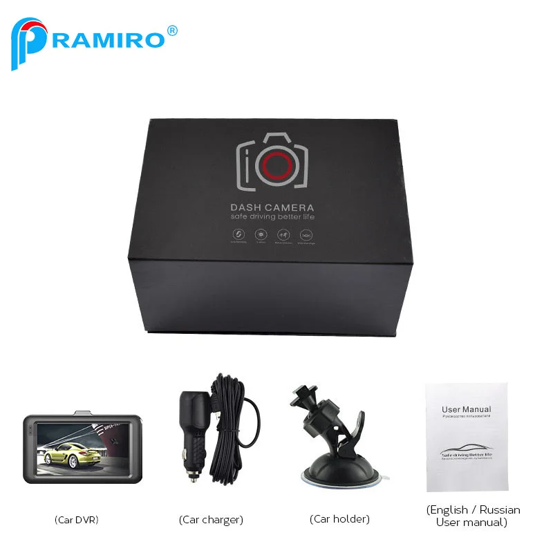 DVR Камера 1080 P Full HD 170 градусов Новый 3.0 "Автомобильный видеорегистратор камеры