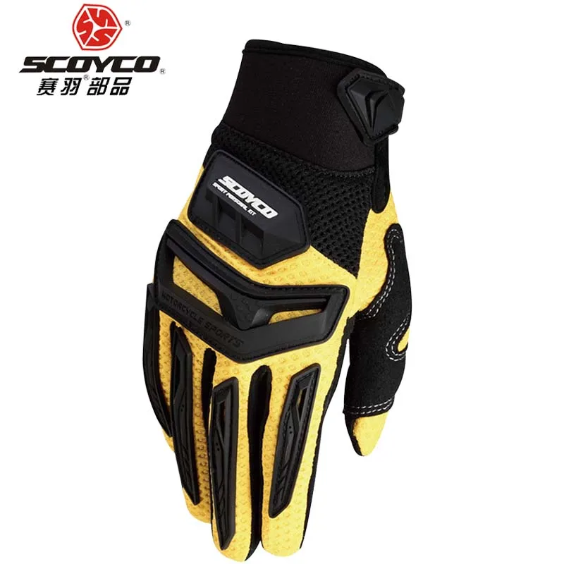 Новинка лета 2019 мотоциклетные перчатки SCOYCO для езды по бездорожью одежда на