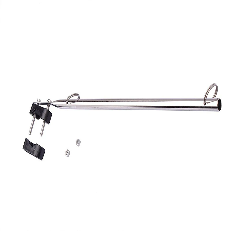 Рельсовое крепление 14 &quotфлаг лодки Pole Holder из нержавеющей стали 7/8&quot 1