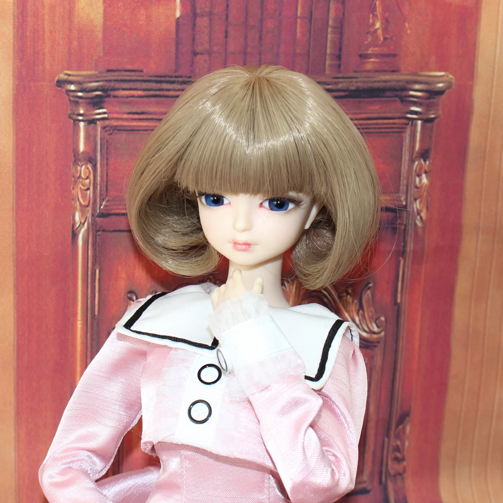 Кукла DBS 1/4 BJD No. С коричневыми волосами для шарнирного тела с макияжем включая