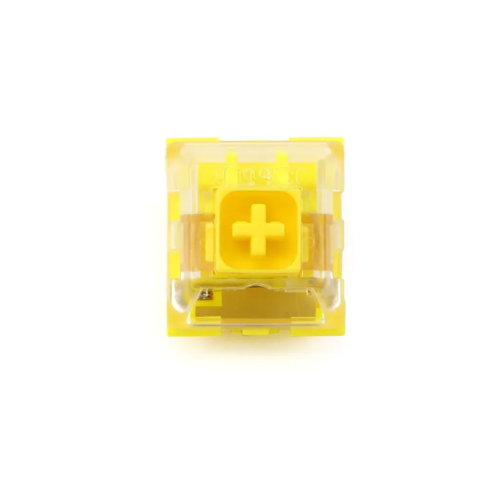 Kailh box Noble Yellow clicky переключатель 3 контакта для механической клавиатуры diy (10 шт) |