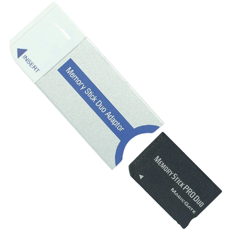 Реальный Ёмкость! 128 Мб MS Memory Stick Pro Duo карты памяти 128 Мб с адаптером Memory Stick Pro Duo