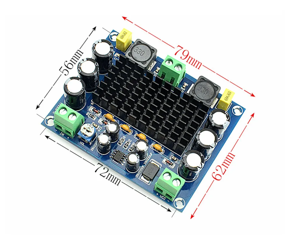 AIYIMA 150 Вт TPA3116D2 усилитель мощности плата Amplificador Mono TPA3116 цифровой аудио усилитель модуль DC12-26V домашнего кинотеатра