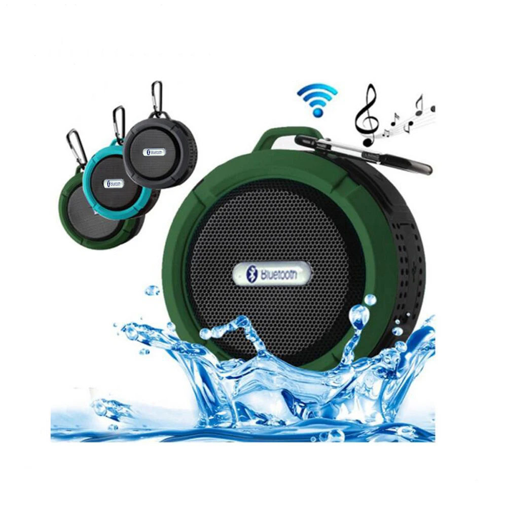 2018 портативный bluetooth ударный динамик IPX6 Водонепроницаемый беспроводной Душ