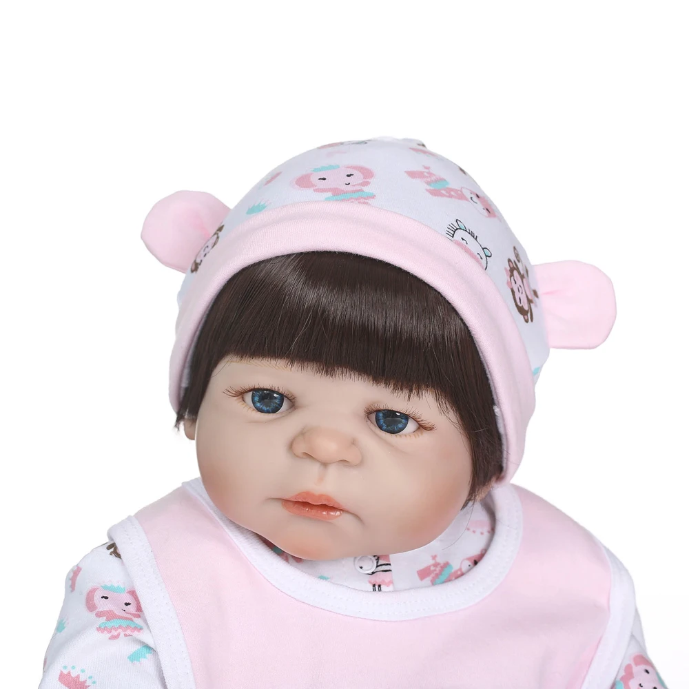 Полностью силиконовые куклы для новорожденных настоящая кукла маленьких