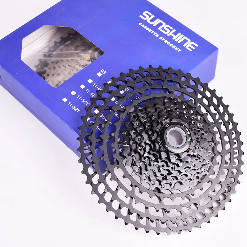 SUNSHNE MTB 11 скоростей 11-50 т кассета 365 г Сверхлегкий велосипед свободного хода 11 Т Запчасти для велосипеда горный для Shimano M9000 M8000 M7000