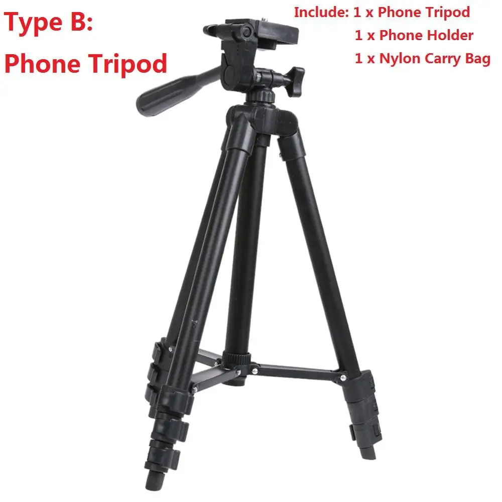 Type B Phone Tripod ALLOYSEED ручной Steadicam DSLR камера стабилизатор видео Steadycam видеокамера наплечное крепление подставка держатель для sony Canon Nikon - Цвет: Type B Phone Tripod
