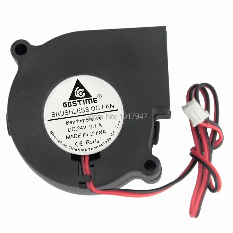 1 шт. Gdstime 60 мм x 28 6028 6 см 2Pin 24V двойной шариковый подшипник DC Бесщеточный вентилятор