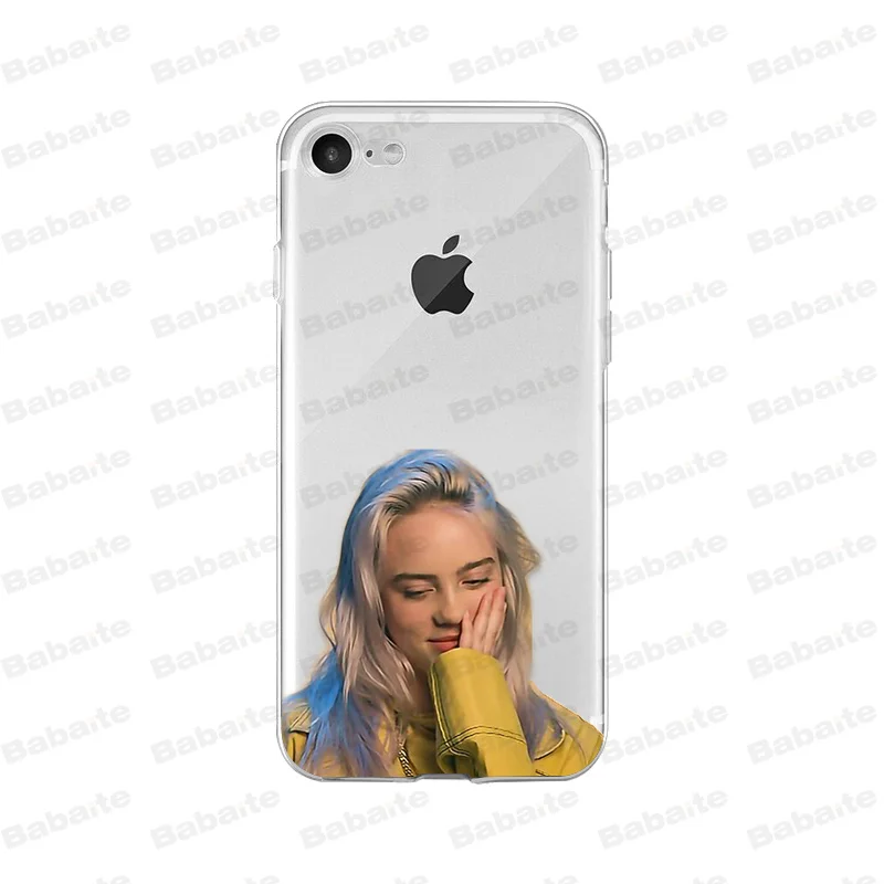 A9 Babaite Billie eilish rainbow blohsh глаза океана Мягкий ТПУ силиконовый чехол для телефона iPhone X 5 5S SE 6 6splus 7 8 Plus XS MAX XR - Цвет: A9
