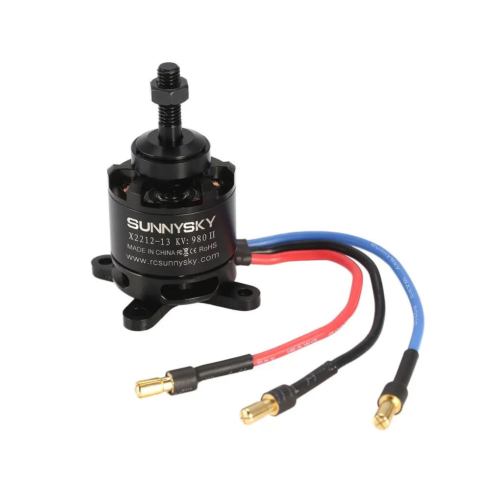 Горячее предложение! Распродажа! SUNNYSKY X2212 980KV II 2-4S бесщеточный мотор короткий вал для RC 400-800g с фиксированным крылом Quad-Hexa Вертолет Мультикоптер DJIF450