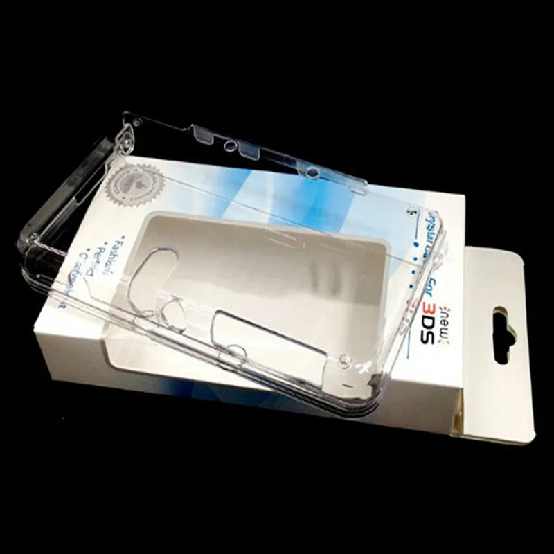 Прозрачный жесткий чехол защитный для Nintendo Small New 3DS N3DS прозрачная защитная пленка