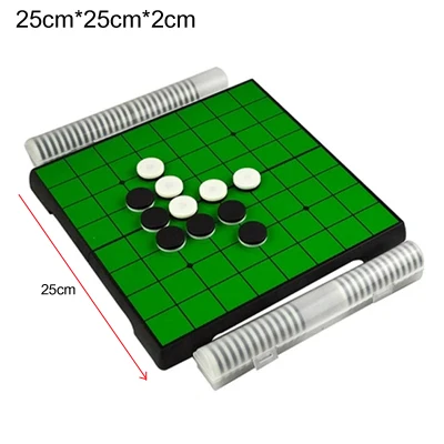 Запуск Магнитный Портативный флип шахматы и складные Reversi Отелло доска