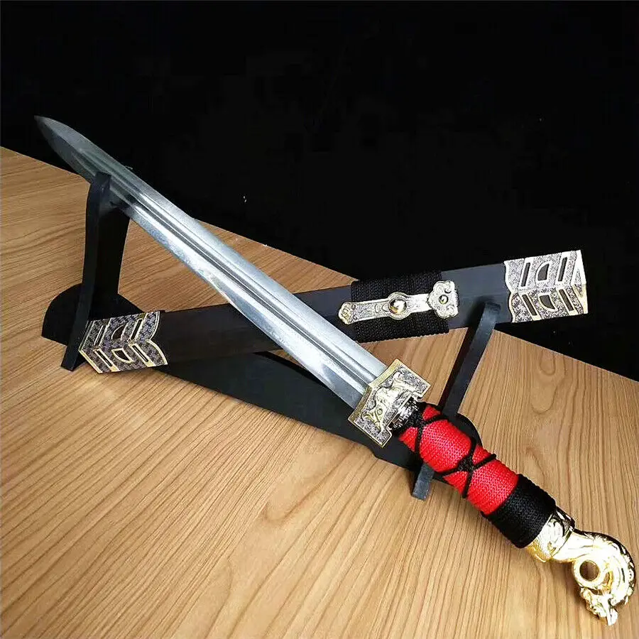 Красивый охотничий Меч Han jian Dagger острый дамасский стальной клинок короткий меч