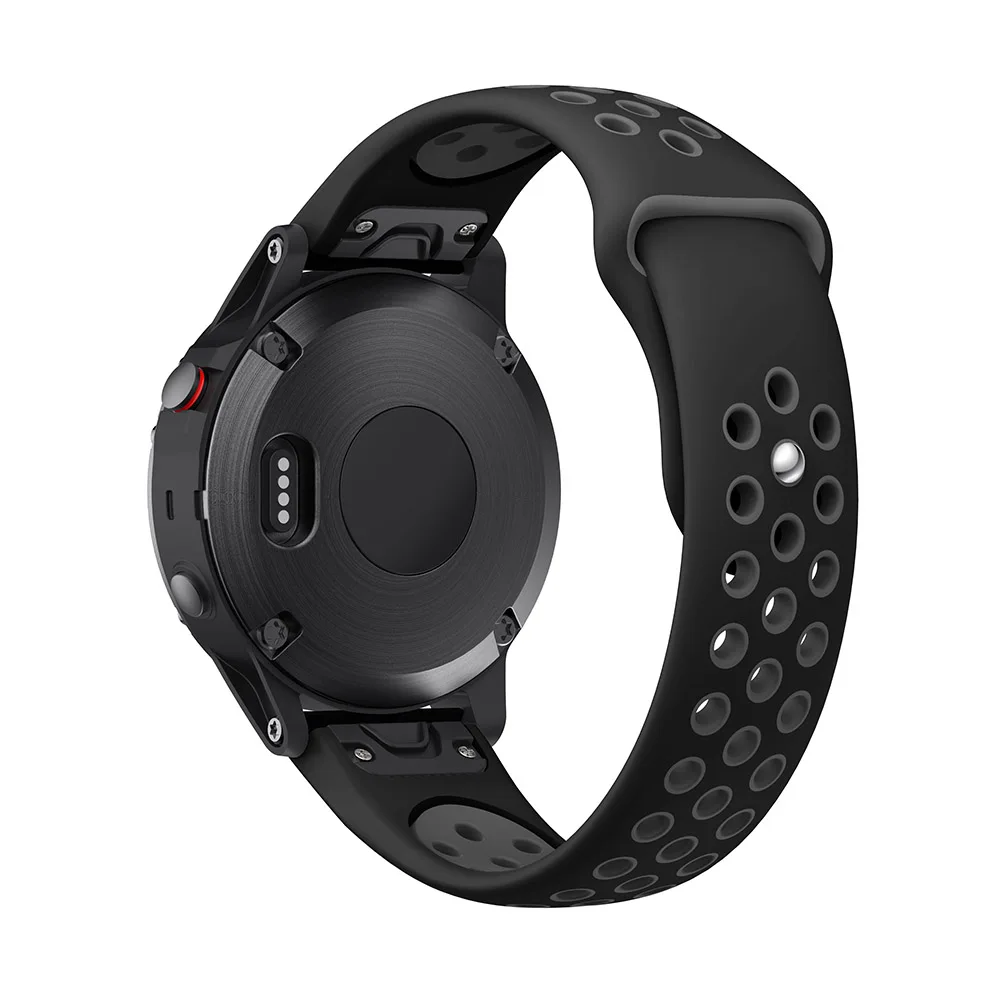 22 мм ремешок для часов Garmin Fenix 5/5 Plus часы Quick Release силиконовый ремешок для Garmin Instinct Forerunner 935 945