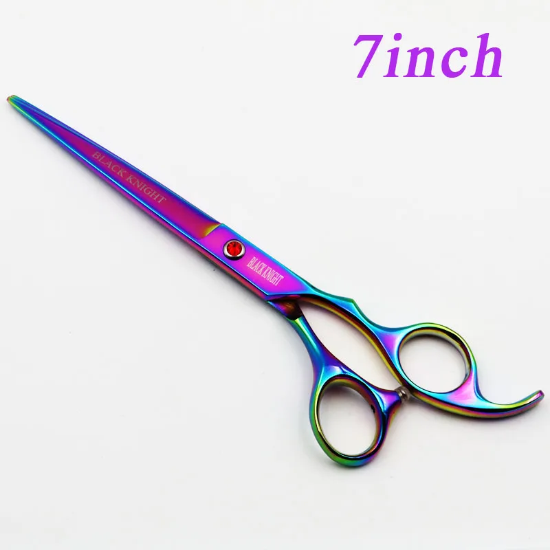 BLACK KNIGHT Professional Hairdressing scissors 7 inch Cutting Barber shears pet color style | Красота и здоровье