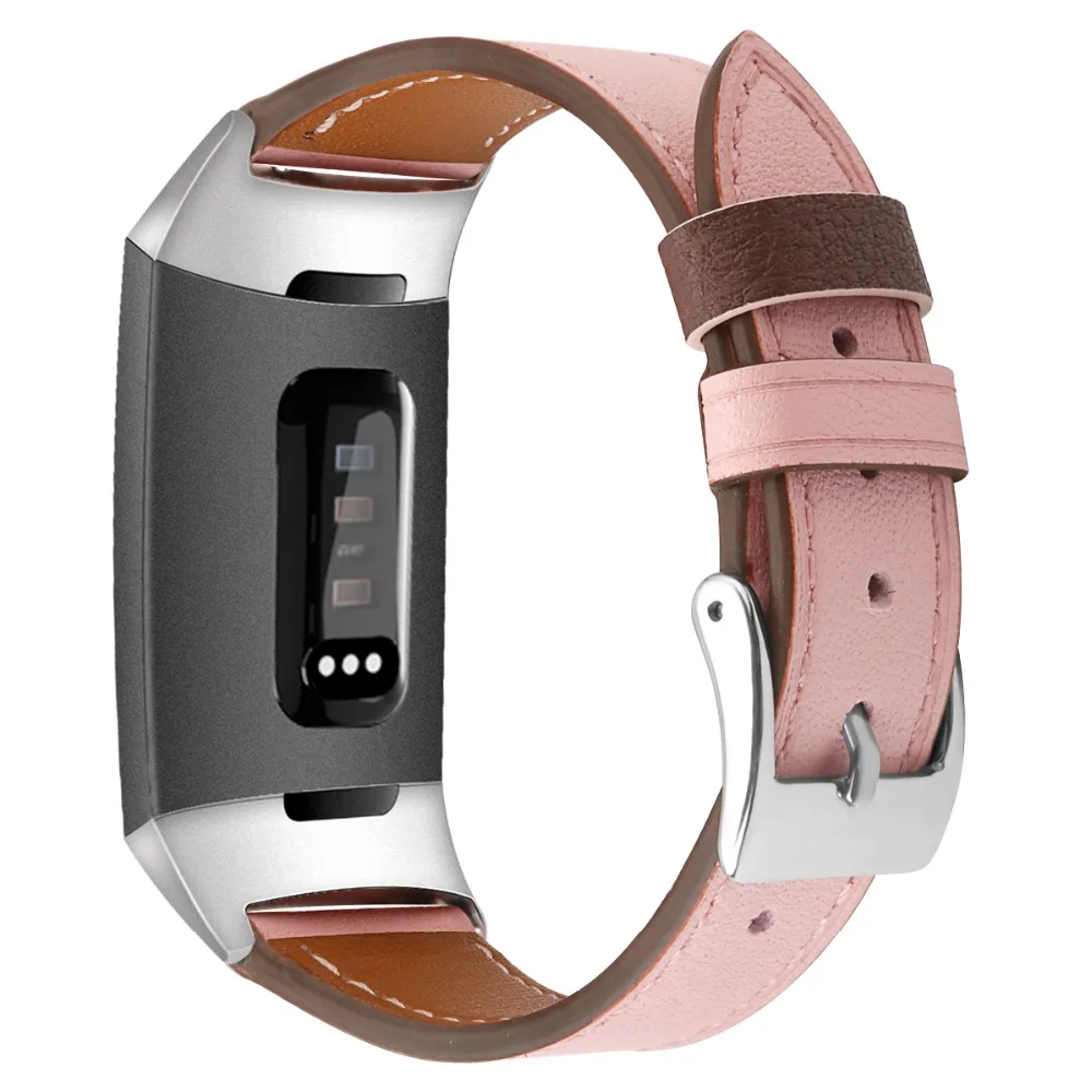 COMLYO, кожаный ремешок для наручных часов, ремешок для Fitbit Charge 3, сменный Браслет, Смарт-часы, ремешок для Fitbit Charge3, браслет
