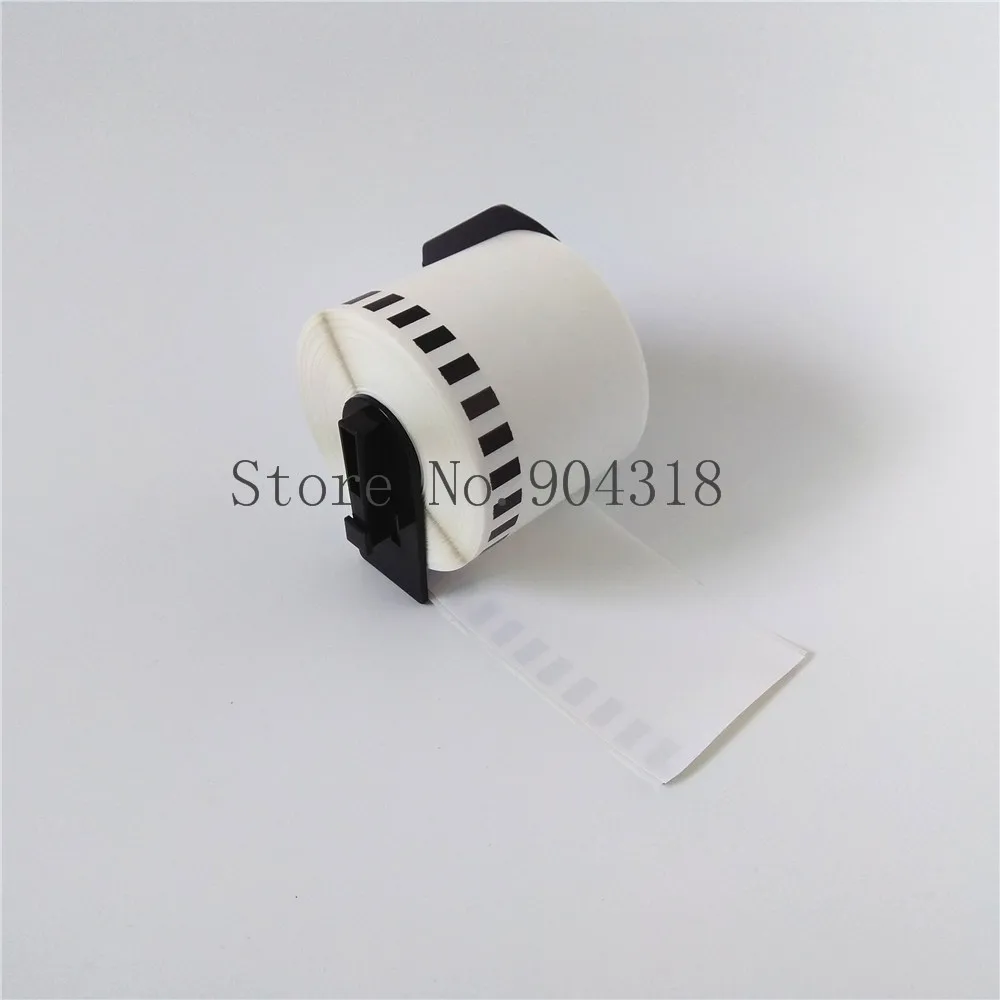 60 x Rolls Brother DK 22205 DK22205 2205 DK2205 совместимые непрерывные термоэтикетки 62 мм 30 48 м|label