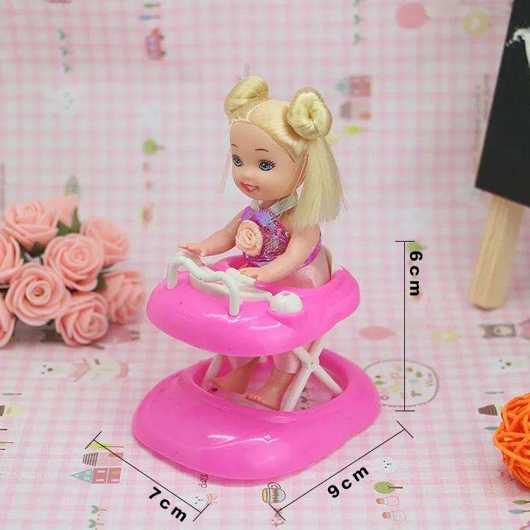 Кукольные аксессуары детские ходунки игрушки для обучения жизни образа детская