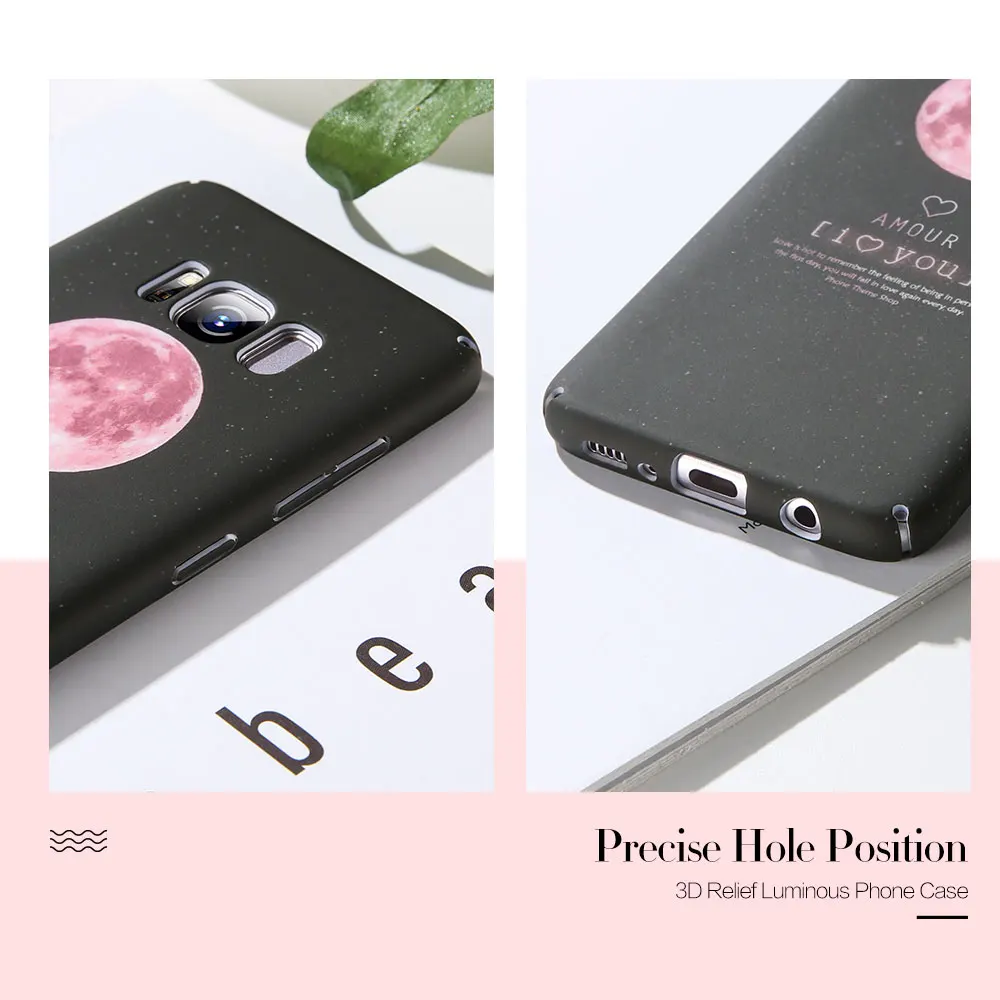 KISSCASE Phone Case For Samsung Galaxy S9 S8 plus S7 edge Note 8 9 A5 A3 A7 J3 2017 A6 A8 J8 2018 Hard Fundas Couple Cover Cases |