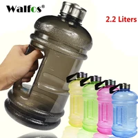 walfos 2 2l big large capacity water bottles outdoor sports fitness training camping running workout water bottle drinkware