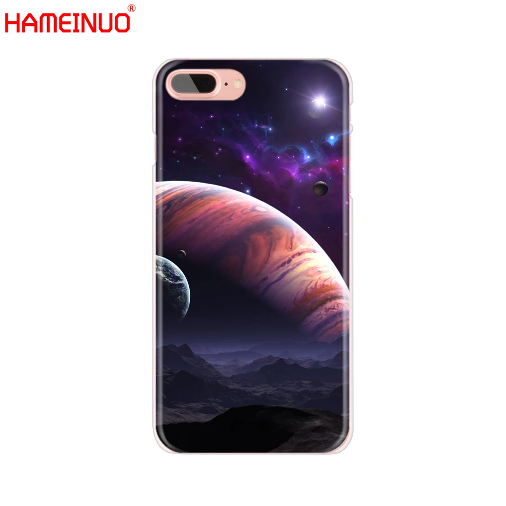 HAMEINUO Космос Звезды планета Чехол для мобильного телефона iphone 6 4 4s 5 5s SE 5c 6s 7 plus
