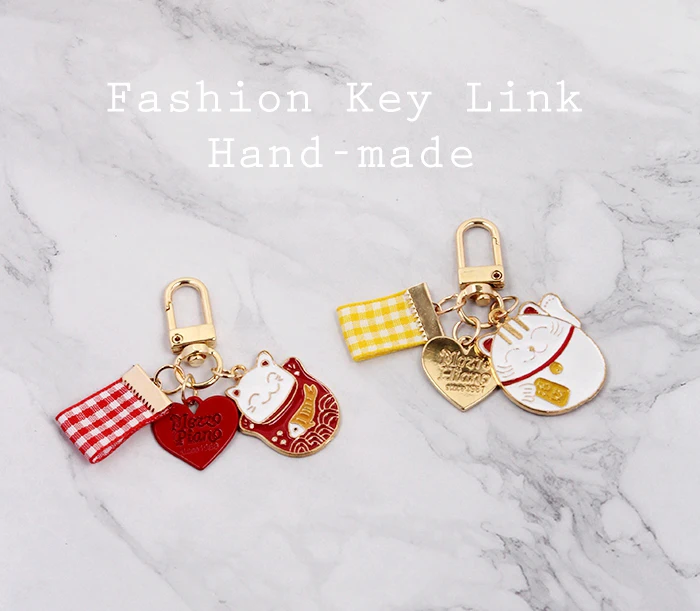 1 шт. цепочка с подвеской в виде кошки рыбы | Украшения и аксессуары