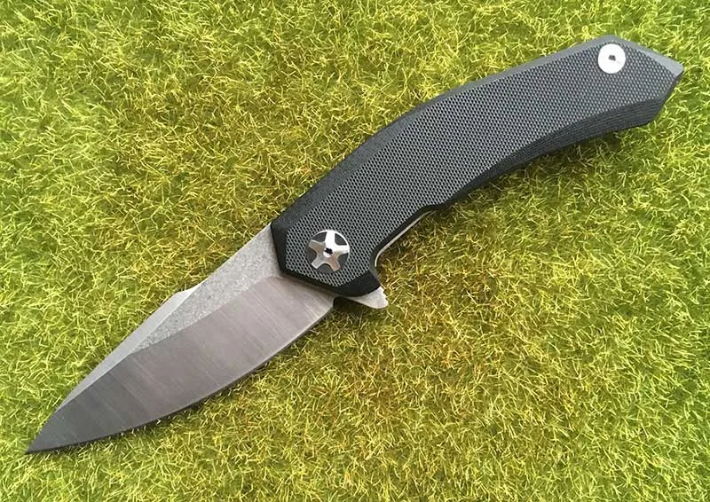 Белый TIGEND высокое качество ZT0095 Флиппер складной нож 9Cr14Mov лезвие G10 Ручка Открытый Отдых Охота карманные Фруктовые Ножи EDC инструменты - Цвет: Белый