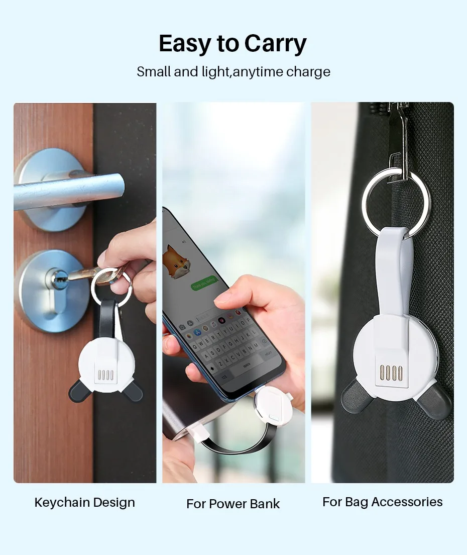 3 в 1 Micro Usb Tyep C Магнитный кабель Шнур для iphone зарядное устройство для зарядки данных брелок для samsung Redmi K20 Pro Microusb