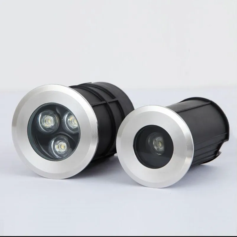 3 Вт/3X3 Вт Светодиодная лампа подземного освещения наружные встраиваемые