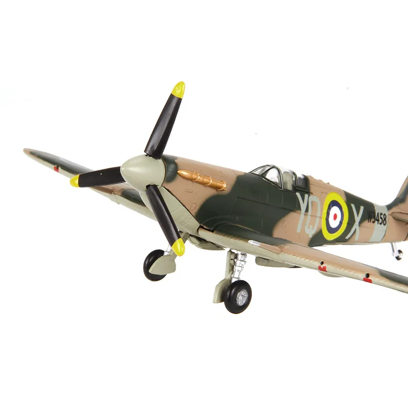 1:72 Spitfire Истребитель модель Второй мировой войны самолета из сплава