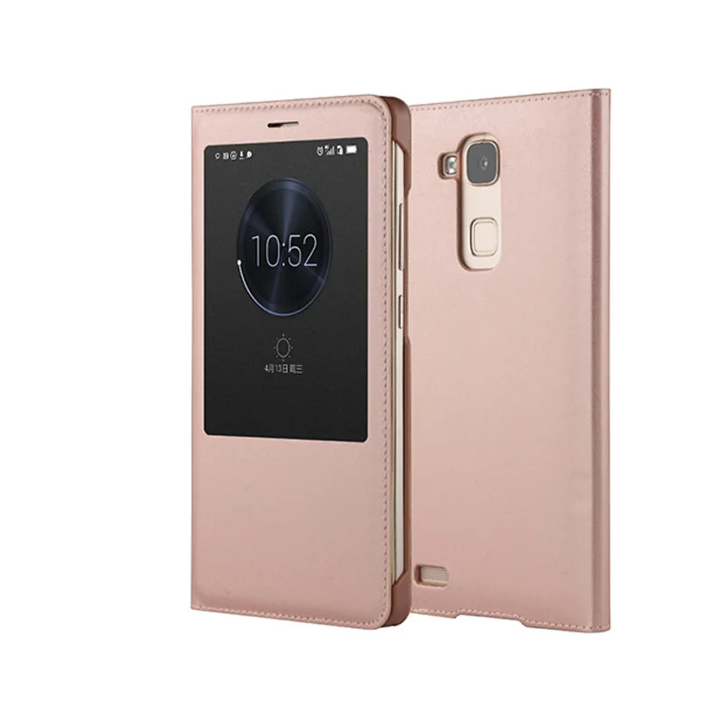 2018 Magnetic Cover for Huawei Mate 7 Case Original 100% From PU Leather Flip For 9 Window | Мобильные телефоны и