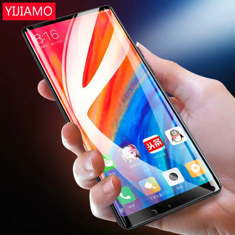 Для Xiaomi Mi MIX 2 mix S 3 Закаленное стекло HD полное покрытие защита для экрана телефона