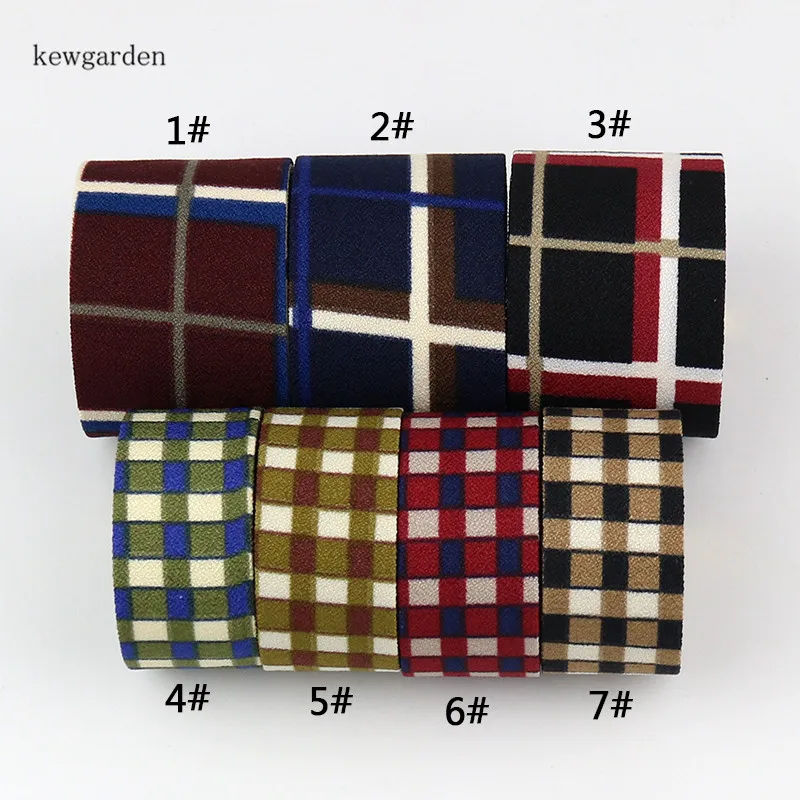 Kewgarden клетчатая ткань для ношения одежды 1 5 дюйма дюйм 3/8 стая самодельная серьга