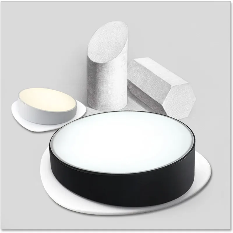 

Modern Home Decoration Geometric Led Diner Ceiling Lamp Led Circle Bedroom Light Corridor Ceiling Light Free Shipping