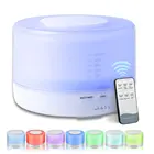 500 мл ультразвуковой увлажнитель воздуха с дистанционным управлением 7 меняющихся цветов LED ультра-Quite диффузор De Aroma диффузор эфирного масла