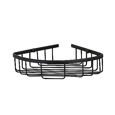 triangle basket Античный Черный набор аксессуаров для ванной комнаты, кольцо из нержавеющей стали полотенце, бумага hoder, держатель для туалетной щетки, матовая поверхность отделка - Цвет: triangle basket