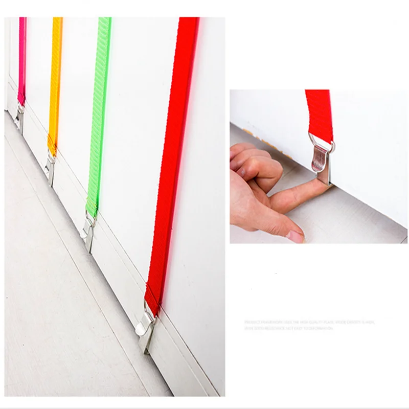 2 шт. Регулируемый Дверные ремни 8 вешалка для крючков крюк шляпа сумка стеллаж