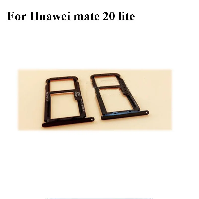 2 шт. оригинальный для Huawei mate 20 lite лоток sim карты + карт памяти Micro SD Держатель Слот