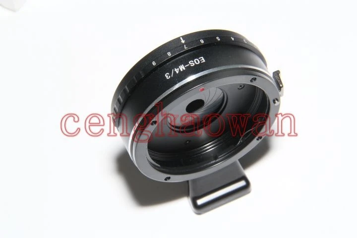 EF m43 Регулируемый адаптер апертуры кольцо для Canon EOS EF/EF S объектив M4/3 Panasonic Gh5 GH4 GF6