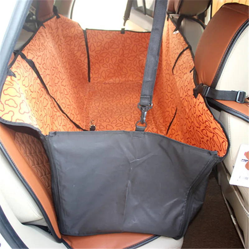Водонепроницаемый чехол из ткани Оксфорд с рисунком лап|car pet seat covers|car cover matcar |