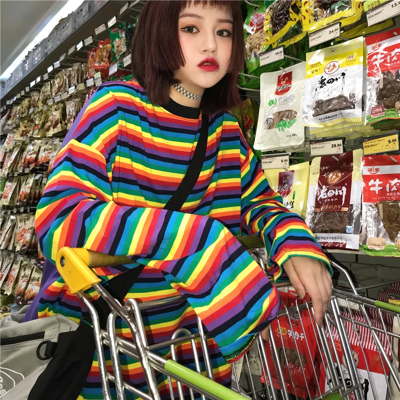 Женская уличная одежда осенние корейские толстовки с капюшоном Ulzzang Harajuku
