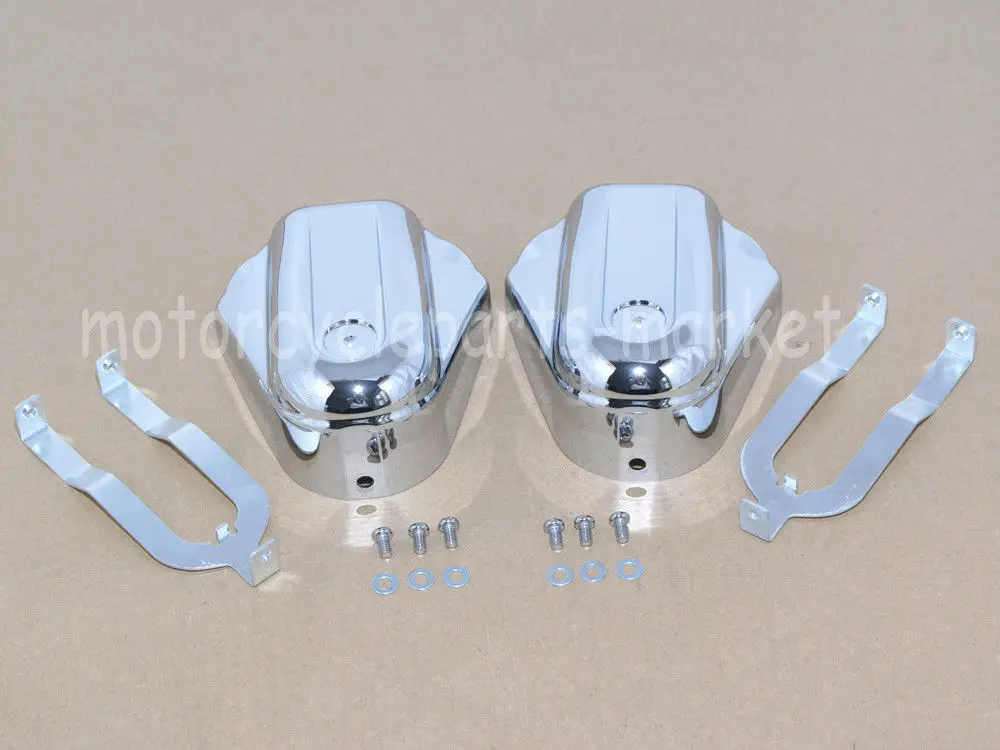 Хромированный защитный чехол для задней крышки осей для Harley Softail FLSTC FLSTN FXSTB 2008