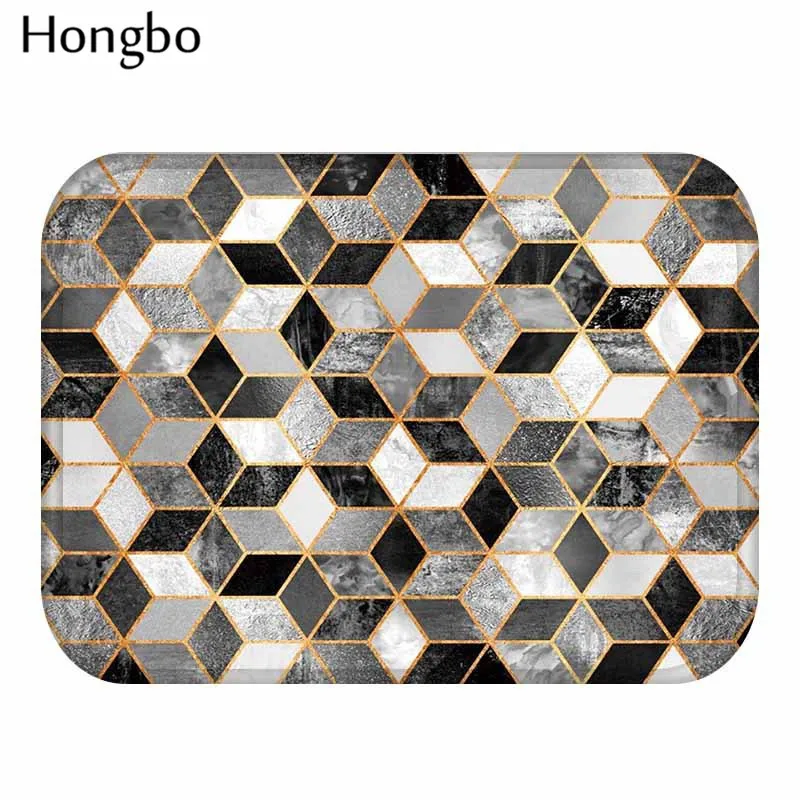 Hongbo 40*60 см нескользящий коврик с геометрическим рисунком дверные коврики для
