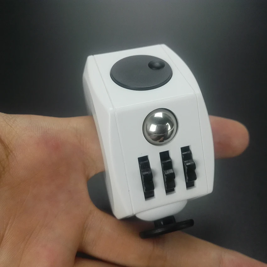 EDC anti stress квадратное кольцо на палец игрушки для страдающих аутизмом СДВГ головоломка SCCJGL