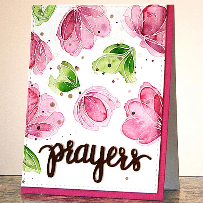 TPP милый маленький цветок прозрачные резиновые штампы/Детские штампы и для