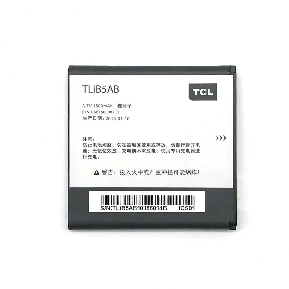 2019 Новый CAB32A0000C1 CAB32A0000C2 TLiB5AB аккумулятор для ALCATEL One Touch OT 6010 Dual 992D TCL A980 A986 D662 S500