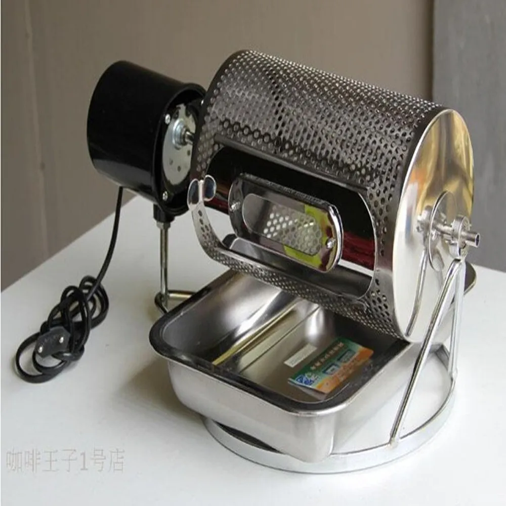 Small coffee bean roaster machine mini home use electric drum type