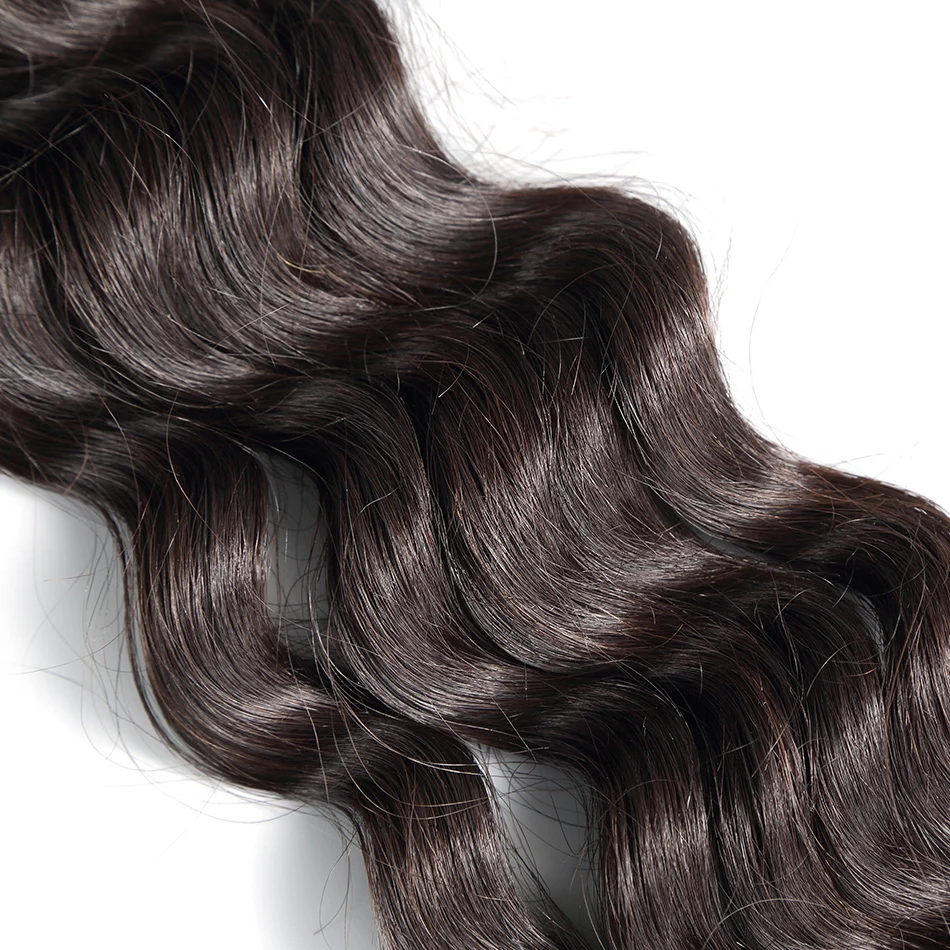 Волосы ILARIA Mink 8A бразильские виргинские волосы волнистые 4 пряди 10 "-30" - Фото №1